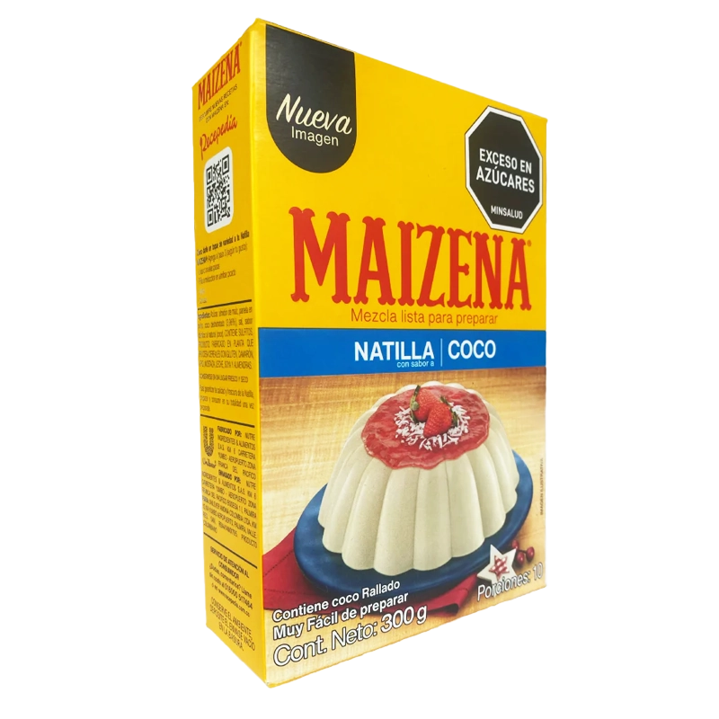 MEZCLA LISTA MAIZENA NATILLA COCO X 300 GR